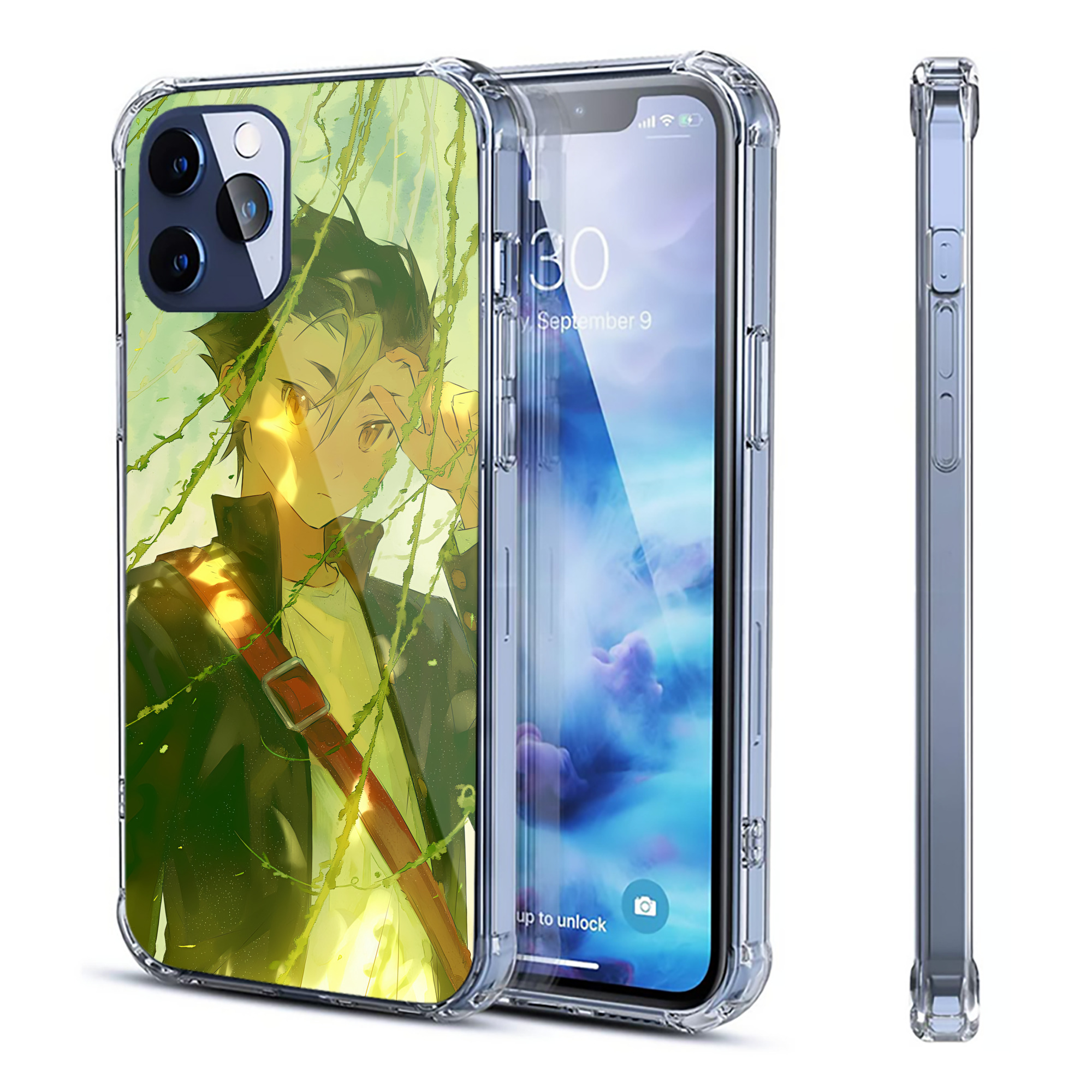 （画像用） ハイキュー!! Haikyu!! 【iPhone 12シリーズ対応】透明スマホケース（クリアソフトケース）